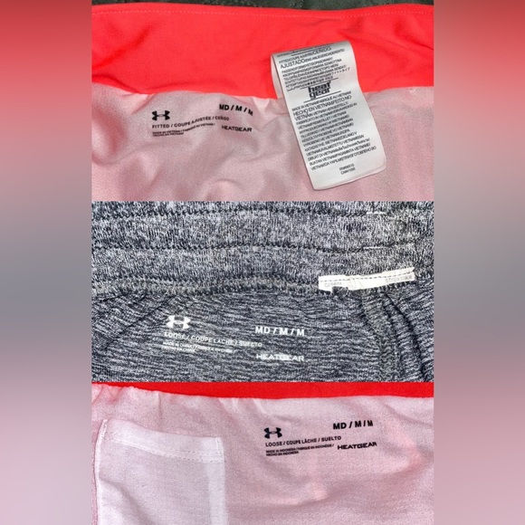 UNDER ARMOUR "HeatGear" Women's Shorts, Size Medium, 3 Pairs, NWOT - Picture 16 of 16